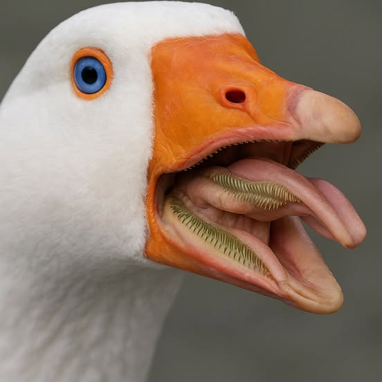 The Goose with Teeth? Nature’s Hidden Surprise