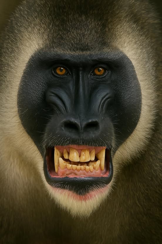 Drill Monkey: The Endangered Primate of West Africa